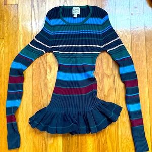 Torn By Ronny Kobo ribbed top